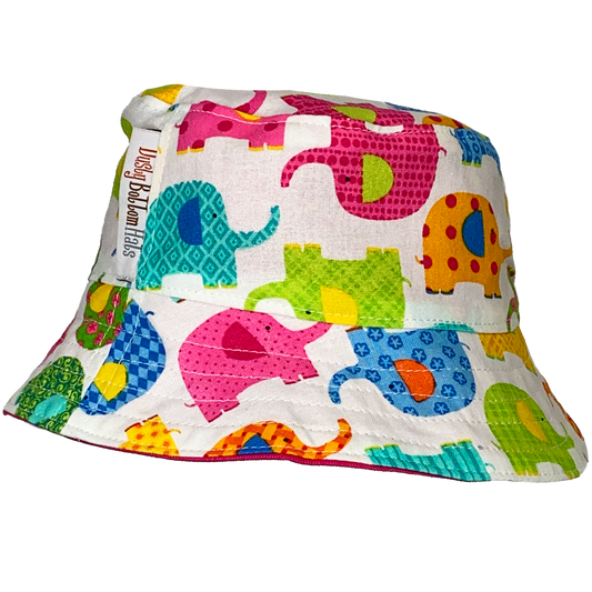 Baby Elephants https://dustybottomhats.myshopify.com/products/baby-elephants Our Baby Hats are made from locally sourced materials. Handmade to give quality assurance and perfect fit for newborn babies from 0- 6 months. Using All Cotton for easy care and long lasting protection against the harsh suns during outside activity.