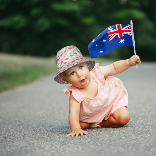 Flamingos  https://dustybottomhats.myshopify.com/products/flamingos  Our Hats are made from locally sourced materials. Handmade to give quality assurance and perfect fit for all sizes. Using All Cotton for easy care and long lasting protection against the harsh suns during outside activity.