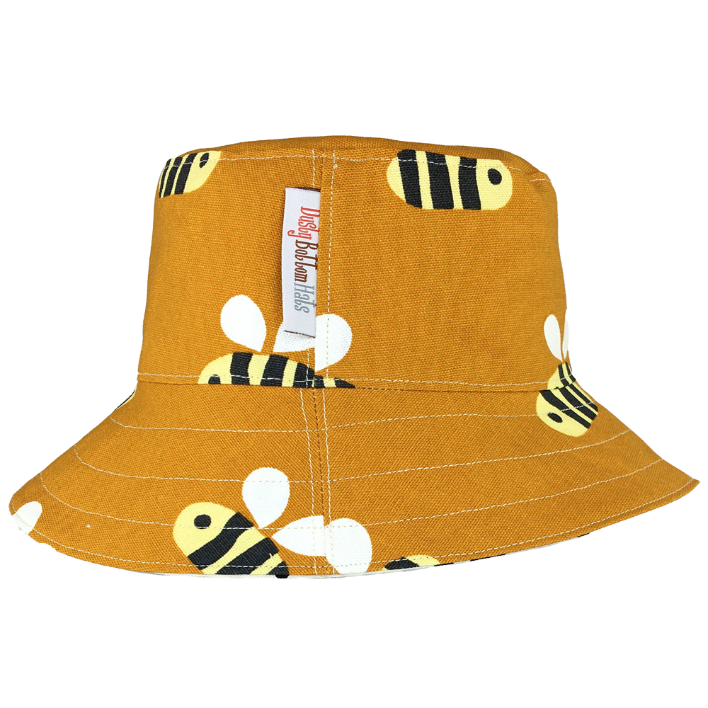 Bumble Bee  https://dustybottomhats.myshopify.com/products/a  Our Hats are made from locally sourced materials. Handmade to give quality assurance and perfect fit for all sizes. Using All Cotton for easy care and long lasting protection against the harsh suns during outside activity