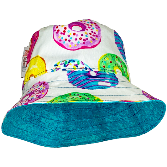 Dusty Bottom Hats "Donuts"Donuts  https://dustybottomhats.myshopify.com/products/donuts-1  Our Hats are made from locally sourced materials. Handmade to give quality assurance and perfect fit for all sizes. Using All Cotton for easy care and long lasting protection against the harsh suns during outside activity