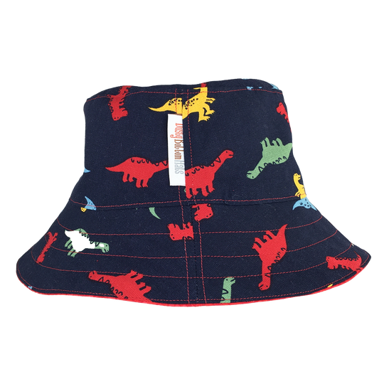 Dinosaurs  https://dustybottomhats.myshopify.com/products/dinosaurs  Our Hats are made from locally sourced materials. Handmade to give quality assurance and perfect fit for all sizes. Using All Cotton for easy care and long lasting protection against the harsh suns during outside activity.