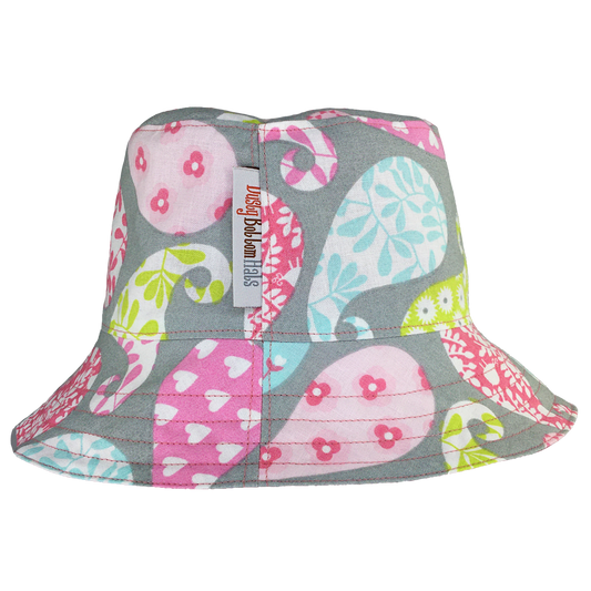Pastels with Love  https://dustybottomhats.myshopify.com/products/3  Our Hats are made from locally sourced materials. Handmade to give quality assurance and perfect fit for all sizes. Using All Cotton for easy care and long lasting protection against the harsh suns during outside activity.
