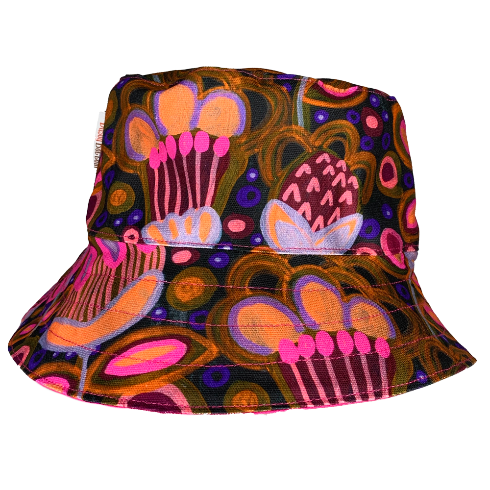 Nature Garden  https://dustybottomhats.myshopify.com/products/nature-garden  Our Hats are made from locally sourced materials. Handmade to give quality assurance and perfect fit for all sizes. Using All Cotton for easy care and long lasting protection against the harsh suns during outside activity. 