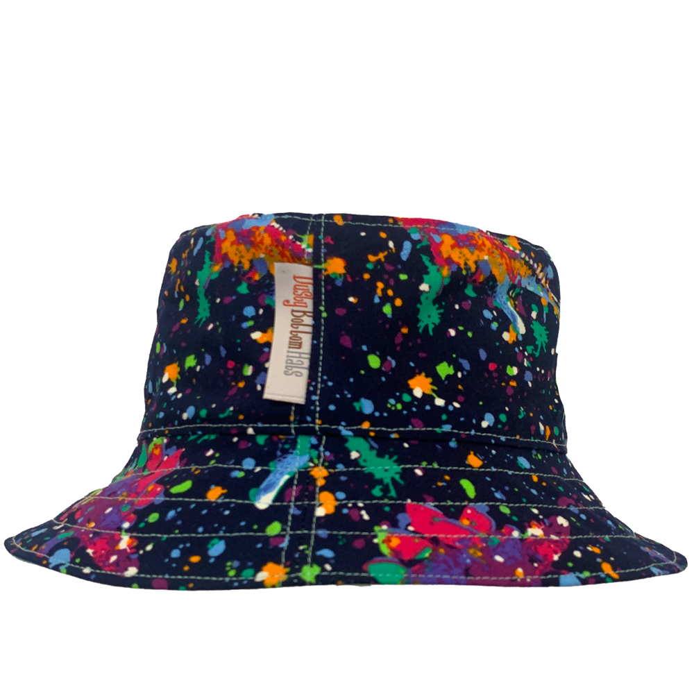 Cosmic Dinosaur  https://dustybottomhats.myshopify.com/products/copy-of-city-traffic-1  Our Hats are made from locally sourced materials. Handmade to give quality assurance and perfect fit for all sizes. Using All Cotton for easy care and long-lasting protection against the harsh suns during outside activity. How to Measure